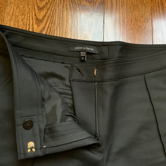 JUDITH & CHARLES Dress Pants Black. Size 12. - Picture 3 of 10